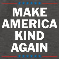 Make America Kind Again Funny Gift Vector Backpack