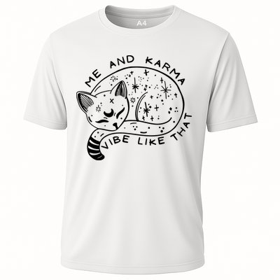 Me And Karma Vibe Like That Cooling Performance Crew T-Shirt