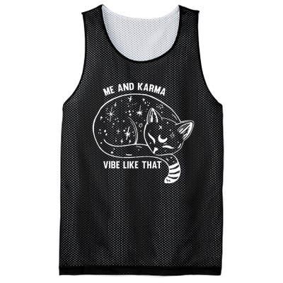 Me And Karma Vibe Like That Mesh Reversible Basketball Jersey Tank