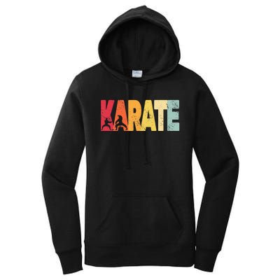 Martial Arts Karate Women's Pullover Hoodie