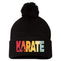 Martial Arts Karate Pom Pom 12in Knit Beanie