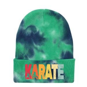 Martial Arts Karate Tie Dye 12in Knit Beanie