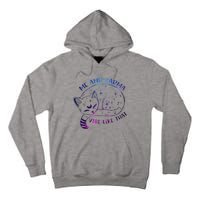me and karma vibe like that karma is a cat purring in my lap Tall Hoodie