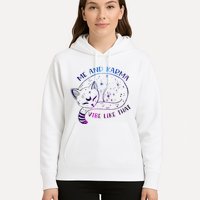 me and karma vibe like that karma is a cat purring in my lap Hoodie