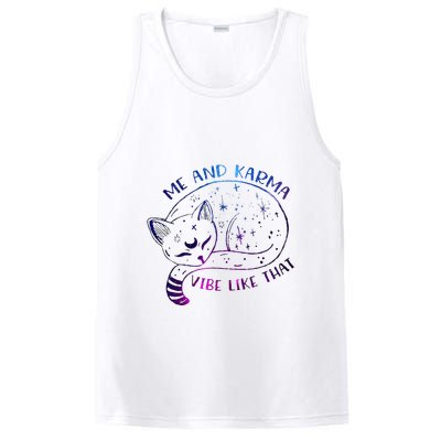 me and karma vibe like that karma is a cat purring in my lap PosiCharge Competitor Tank
