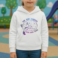 me and karma vibe like that karma is a cat purring in my lap Kids Hoodie