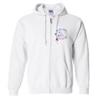 me and karma vibe like that karma is a cat purring in my lap Full Zip Hoodie