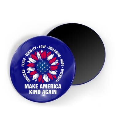 Make America Kind Again Sunflower Gift Magnet