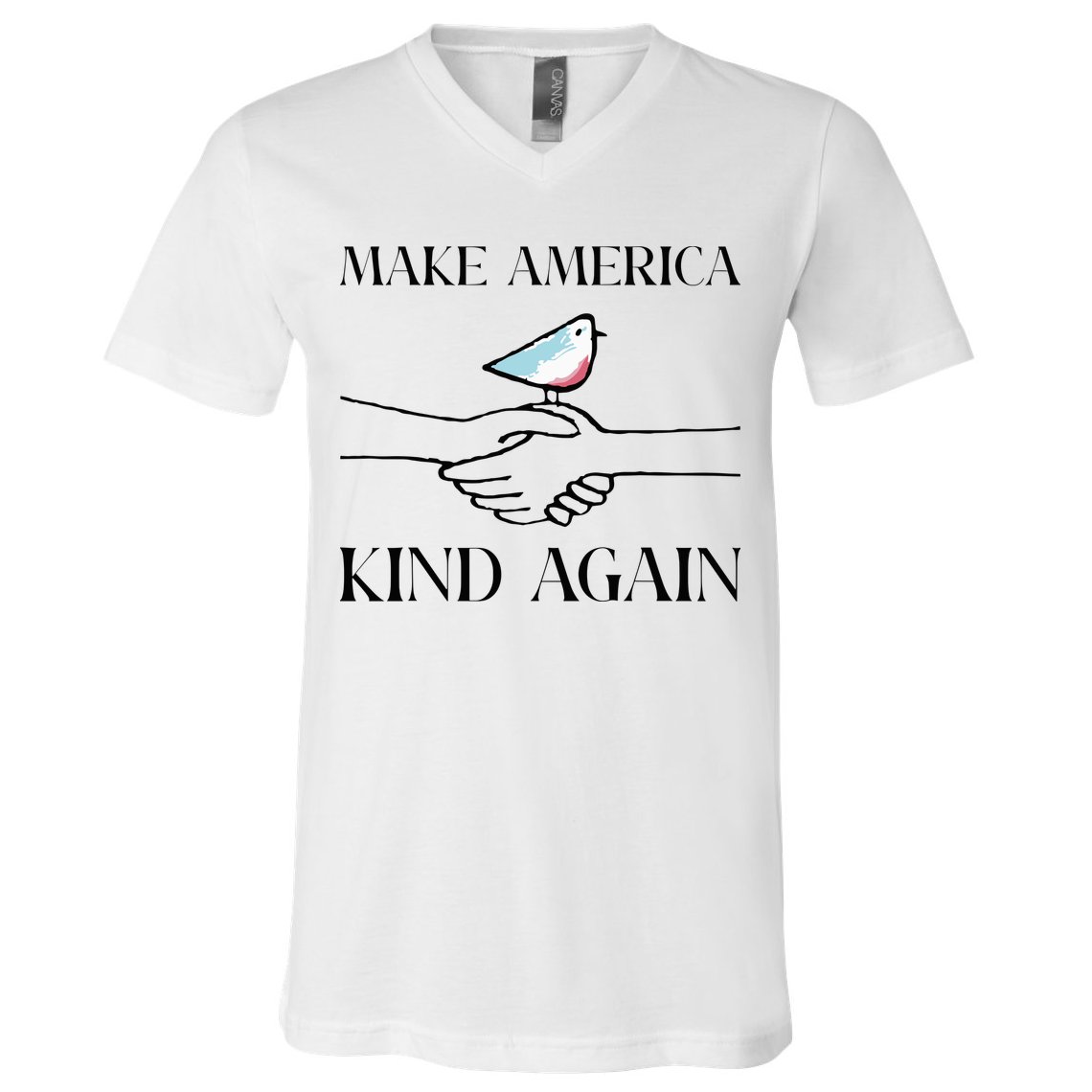 Make America Kind Again V-Neck T-Shirt