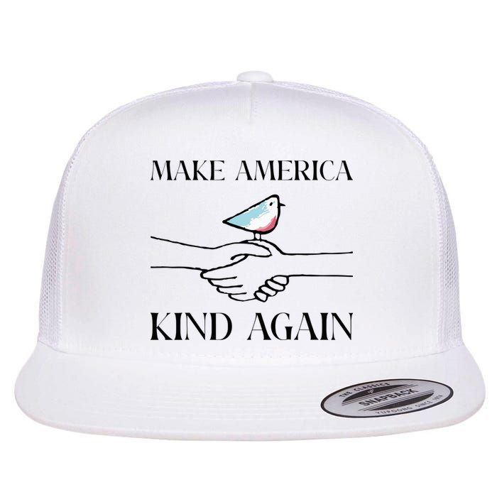 Make America Kind Again Flat Bill Trucker Hat