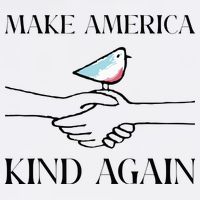 Make America Kind Again Flat Bill Trucker Hat