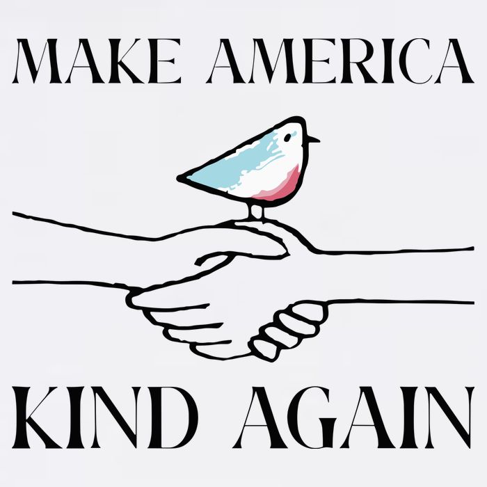 Make America Kind Again Flat Bill Trucker Hat