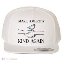 Make America Kind Again Wool Snapback Cap