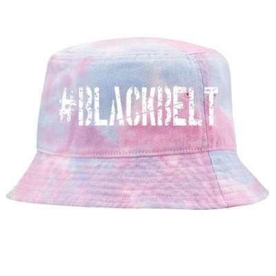 Martial Arts Karate Black Belt Tie-Dyed Bucket Hat