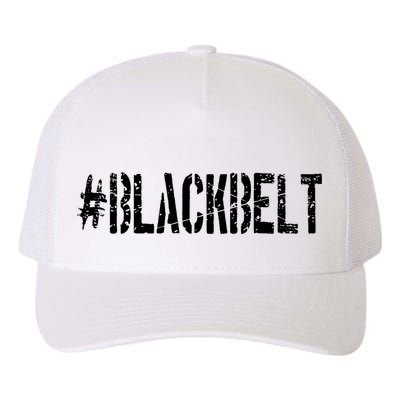 Martial Arts Karate Black Belt Yupoong Adult 5-Panel Trucker Hat