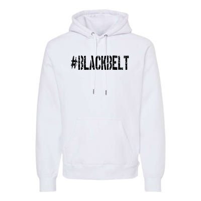 Martial Arts Karate Black Belt Premium Hoodie