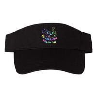 Me And Karma Vibe Like That Lazy Cat Lover Design Valucap Bio-Washed Visor