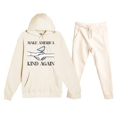 Make America Kind Again Premium Hooded Sweatsuit Set