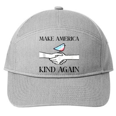 Make America Kind Again 7-Panel Snapback Hat