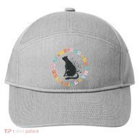 Me An Karma Vibe Like That Funny Cat Lover 7-Panel Snapback Hat