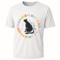 Me An Karma Vibe Like That Funny Cat Lover Performance Shirt
