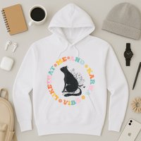 Me An Karma Vibe Like That Funny Cat Lover Hoodie