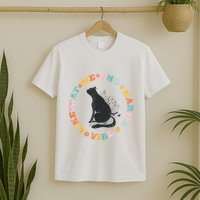 Me An Karma Vibe Like That Funny Cat Lover T-Shirt