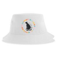 Me An Karma Vibe Like That Funny Cat Lover Sustainable Bucket Hat