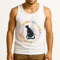Me An Karma Vibe Like That Funny Cat Lover Tank Top