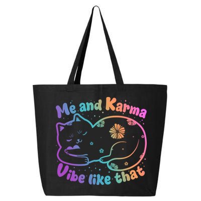 Me And Karma Vibe Like That Karma Kitty Cat 25L Jumbo Tote