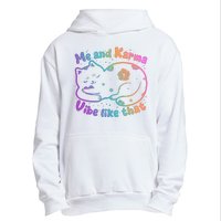 Me And Karma Vibe Like That Karma Kitty Cat Urban Pullover Hoodie