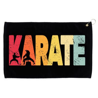 Martial Arts Karate Grommeted Golf Towel