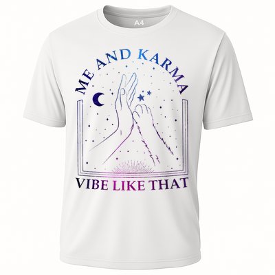 Me And Karma Vibe Like That Meet Me At Midnight Cooling Performance Crew T-Shirt