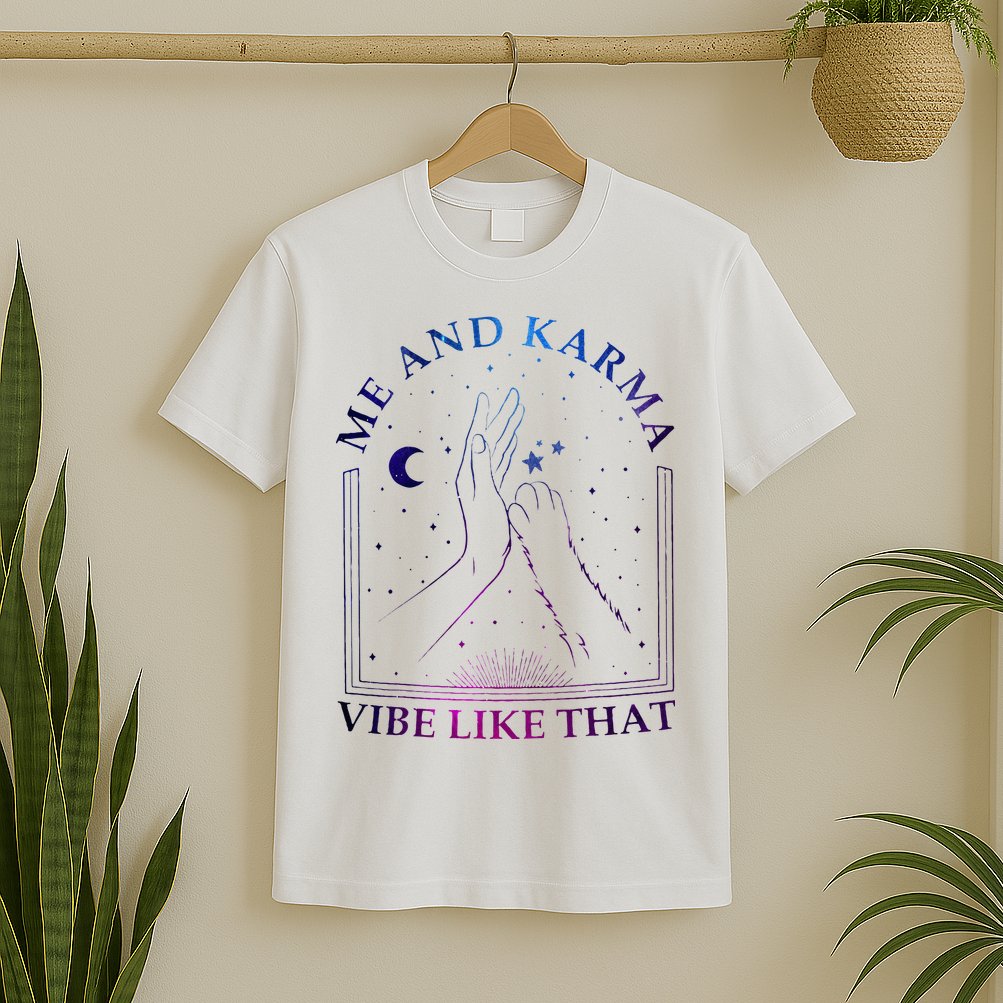 Me And Karma Vibe Like That Meet Me At Midnight T-Shirt