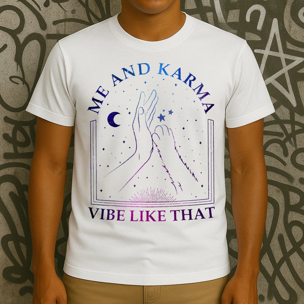 Me And Karma Vibe Like That Meet Me At Midnight T-Shirt