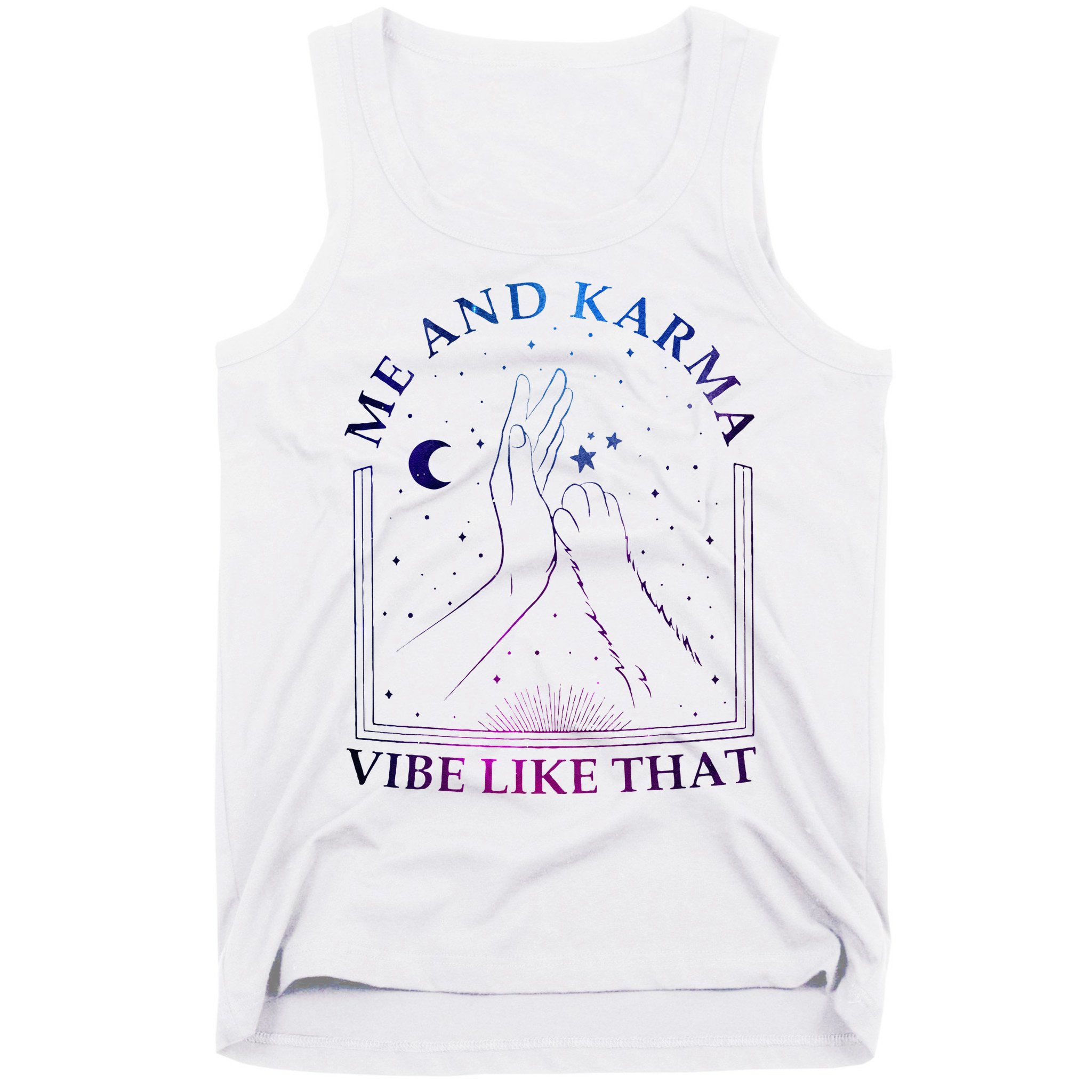 Me And Karma Vibe Like That Meet Me At Midnight Tank Top