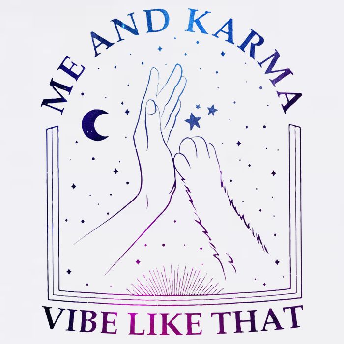 Me And Karma Vibe Like That Meet Me At Midnight Women's Crop Top Tee