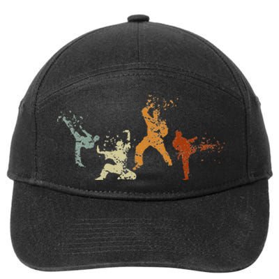 Martial Arts Karate 7-Panel Snapback Hat