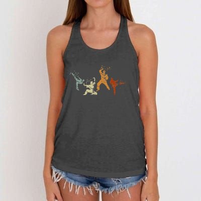 Martial Arts Karate Women's Knotted Racerback Tank