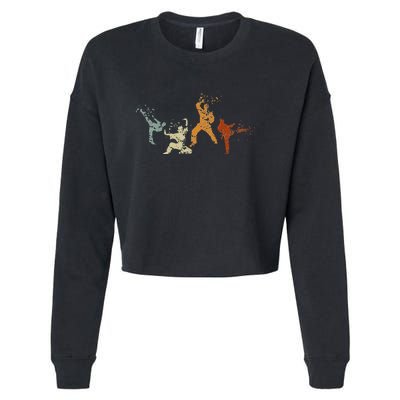 Martial Arts Karate Cropped Pullover Crew