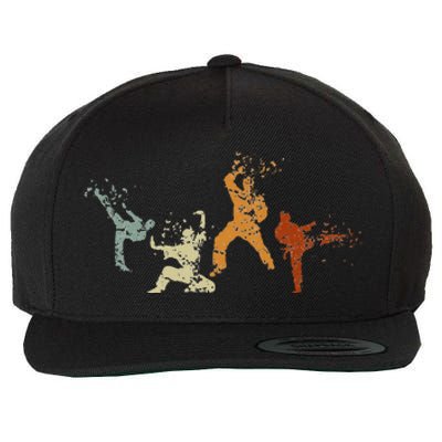 Martial Arts Karate Wool Snapback Cap