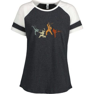 Martial Arts Karate Enza Ladies Jersey Colorblock Tee