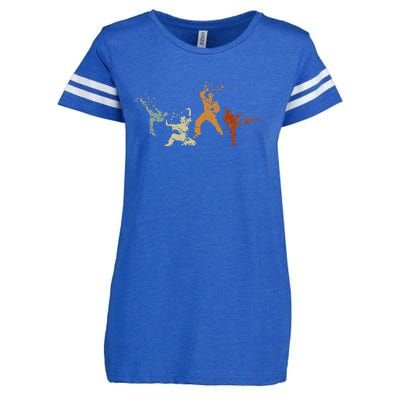 Martial Arts Karate Enza Ladies Jersey Football T-Shirt