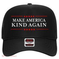 Make America Kind Again Choose Antitrump High Crown Mesh Back Trucker Hat