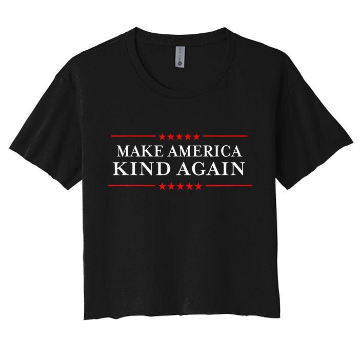 Make America Kind Again Choose Antitrump Women's Crop Top Tee