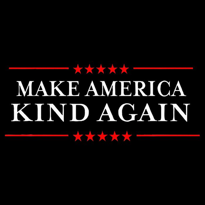 Make America Kind Again Choose Antitrump Cropped Pullover Crew