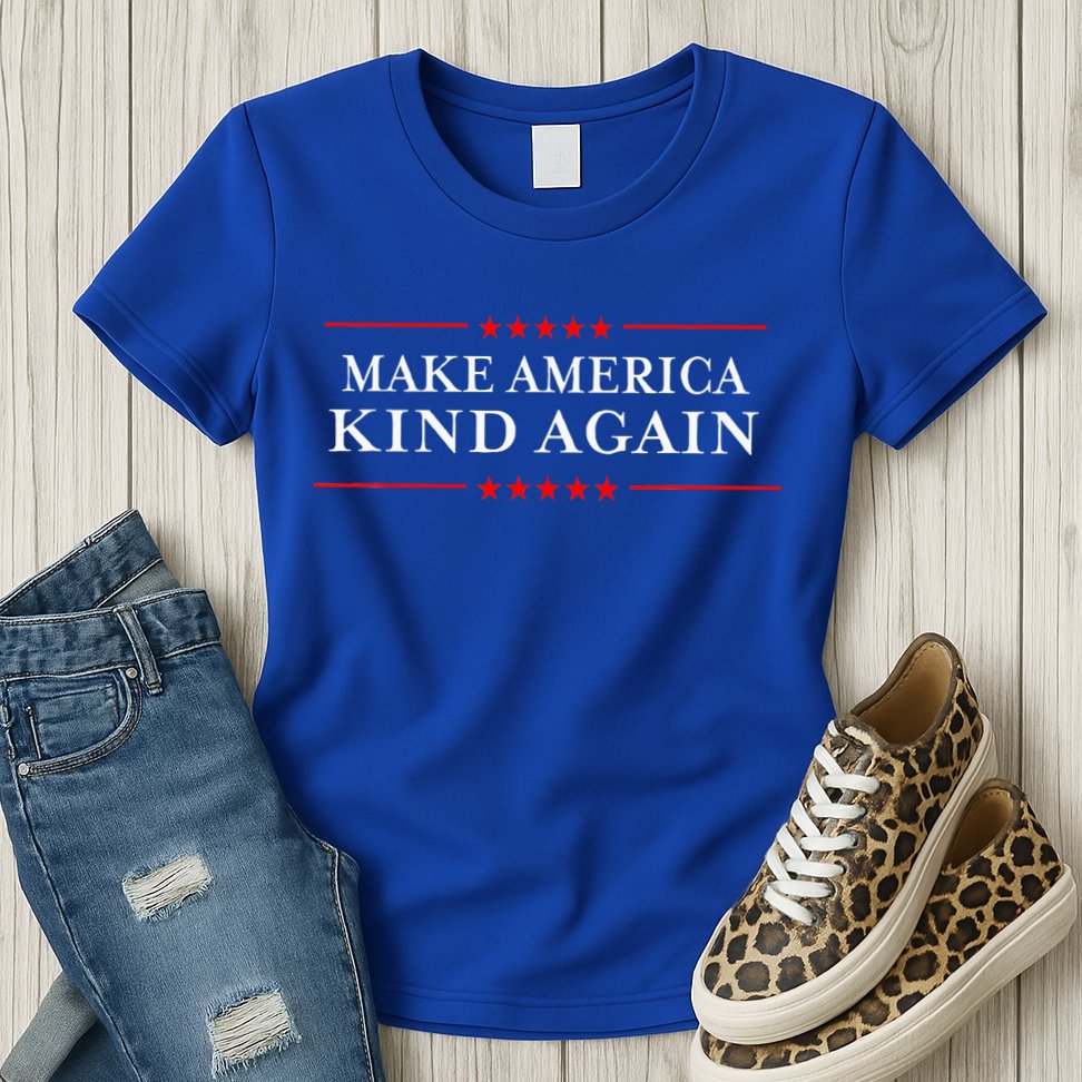Make America Kind Again Choose Antitrump Womens T-Shirt