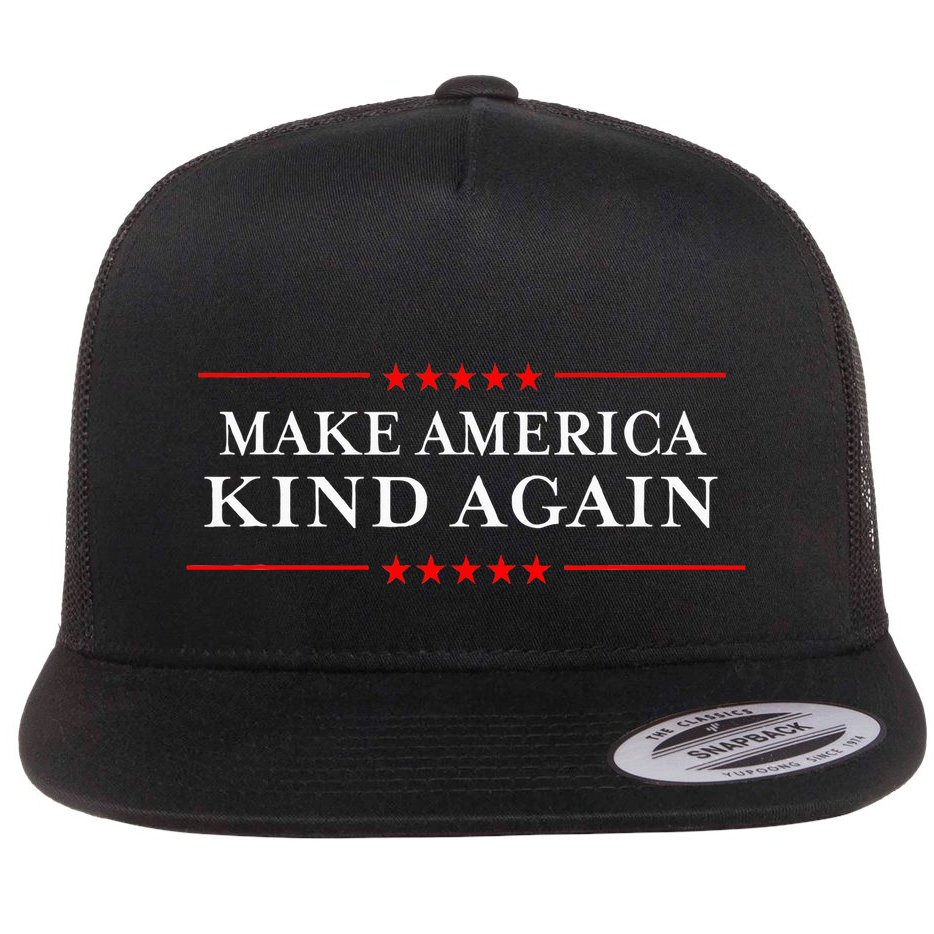 Make America Kind Again Choose Anti Trump Flat Bill Trucker Hat