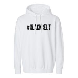 Martial Arts Karate Black Belt Cute Gift Garment-Dyed Fleece Hoodie