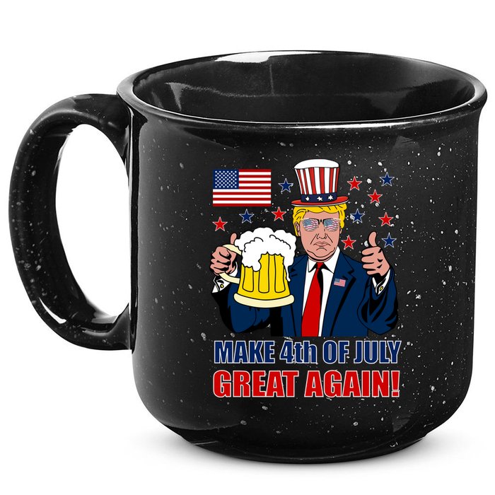 Make 4th Of July Great Again 15oz Campfire Ceramic Mug
